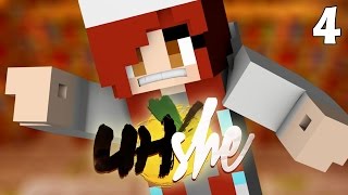 THE WALLS ARE CLOSING IN  Minecraft UHshe Episode 4 [upl. by Fayette]