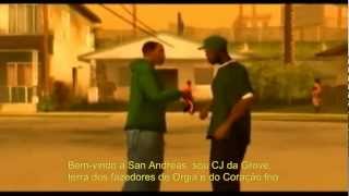 Grand Theft Auto San Andreas Trailer LegendadoBR [upl. by Renelle]