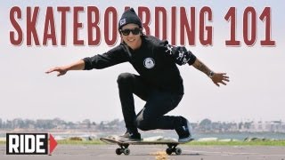 HowTo Ride a Skateboard  BASICS with Spencer Nuzzi [upl. by Beniamino]