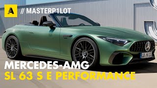 MercedesAMG SL 63 S E PERFORMANCE  Un TUONO a cielo aperto [upl. by Jesselyn]