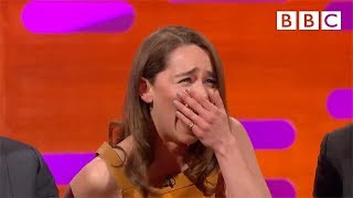 Emilia Clarke on her Game of Thrones husband  The Graham Norton Show  BBC [upl. by Nevlin817]