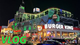 We Rode the Burger King Rooftop Coaster in Niagara Falls  VLOG  House of Frankenstein  June 2022 [upl. by Royd979]