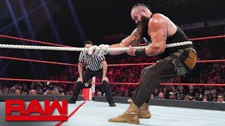 Braun Strowman vs Bobby Lashley – Tug of War Raw June 24 2019 [upl. by Hessler]