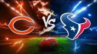 LIVE Commentary  Texans vs Bears Week 2 [upl. by Darnok965]