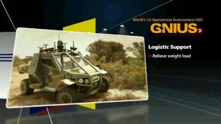 Guardium UGV GNius unmanned ground vehicle Israel Israeli Army [upl. by Nirel]