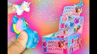 Abriendo Juguetes Nuevos y Bonitos ðŸŽ€  Unicornios con slime y purpurina [upl. by Akived765]