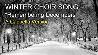 A Cappella Winter Choir Song  Pinkzebra quotRemembering Decembersquot Score Preview [upl. by Gaeta]