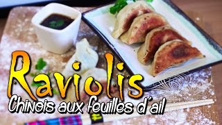 Raviolis Chinois aux feuilles dail  Le Riz Jaune [upl. by Leizar]