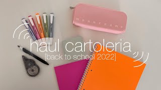 haul cartoleria per il “back to school 2022” [upl. by Sualk718]