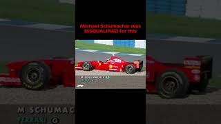 When Michael Schumacher was DISQUALIFIED FROM THE CHAMPIONSHIP [upl. by Oribel813]