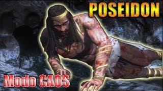 Poseidon en modo CAOS Chaos  Como derrotar a poseidon GOW3 muerte de poseidon [upl. by Linder]