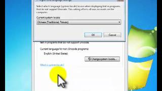 如何改變英文Windows7的語言設定為中文？ [upl. by Hulen227]