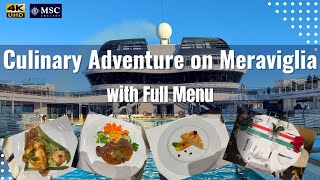 What the Food is REALLY Like on MSC Meraviglia Cruise 2024 🚢🍴 meraviglia msc [upl. by Gurevich638]