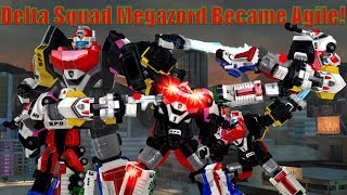 Delta Squad Megazord Became Agile  Power Rangers legacy Wars Megazord [upl. by Trotter]