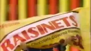 Nestle Raisinets Commercial  1991 [upl. by Ahc]