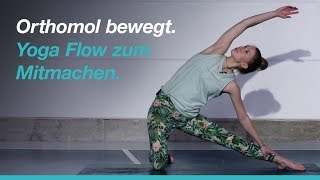 Yoga Flow zum Mitmachen  Orthomol bewegt [upl. by Nautna]