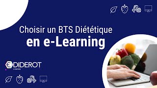 Choisir un BTS Diététique en ELearning [upl. by Bevash457]