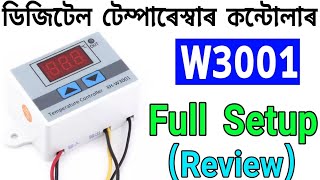 XHW3001 temperature controller Settings in Assamese [upl. by Towrey]