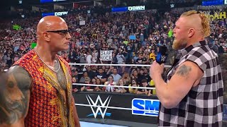 WWE Smackdown 4524  Brock Lesnar Returns amp Confronts The Rock April 5 2024 highlights Review [upl. by Mena]