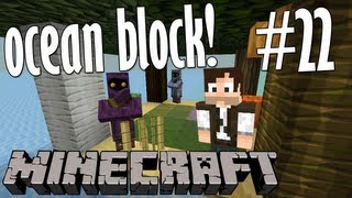 MINECRAFT OCEAN BLOCK  Fence It Off Ep 22 Lets Play [upl. by Eyllek]