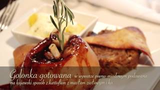 Golonka gotowana w wywarze piwnomiodowym  wwwhotelfilmarpl [upl. by Otina]