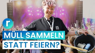 Arbeiten auf dem Festival Kann die Crew trotzdem feiern  reporter [upl. by Connett]