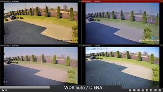 Longse Hikvision ir Dahua IP kamerų vaizdo palyginimas [upl. by Weinreb]