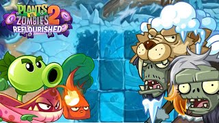 Pvz 2 Reflourished Tutorial como ganar Hypothermic Hollows día 12 [upl. by Rusert420]