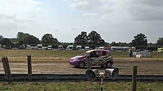 ST Autograss 260824  S178Y S179Y Junior Saloon heat 3 [upl. by Ehcar]