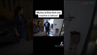 Michou et Elsa font une surprise à valouzz michou [upl. by Gloriana564]