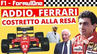 Michele Alboreto e Ferrari F1 una storia che non doveva finire così [upl. by Bealle]