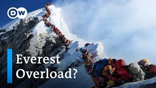 Mount Everest Death by congestion  DW News [upl. by Odine]