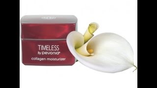 Timeless by Pevonia Collagen Moisturizer Review [upl. by Hadlee]