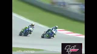 Rossi vs Gibernau  SACHSENRING 2005 MotoGp360p [upl. by Mallorie447]