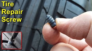 Tire Repair  Fastest and Cheapest Puncture Repair Kit [upl. by Davine]