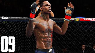 UFC 4 Career Mode  Part 9  FIGHTING ISRAEL ADESANYA BIGGEST FIGHT YET [upl. by Wein]