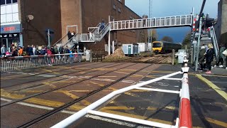 Paignton Level Crossing Devon [upl. by Eevets]