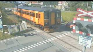 Level Crossing Near Misses [upl. by Ocirederf]