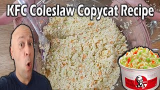 KFC Coleslaw Copycat Recipe [upl. by Sallee]