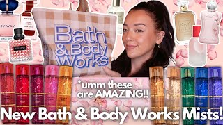 These New Body Mists Smell Like Luxury Perfumes😲💰10 New Bath amp Body Works Body Mists😍 [upl. by Itsyrk]