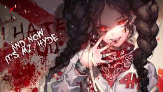 【Nightcore】→ Mz Hyde Nightmare  Lyrics [upl. by Zobkiw903]