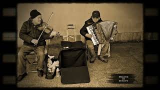 Gypsys play music at subway station in Prag Czech Republic4K [upl. by Tletski]