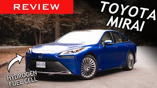 2022 Toyota Mirai Review  A Preview of a Hydrogen Fuel Cell Future [upl. by Tabbatha352]