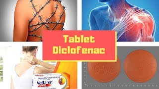 Diclofenac Side Effects and Uses  Diclofenac Tablet 75mg 150mg  Tab Volteren Voveran [upl. by Leina8]