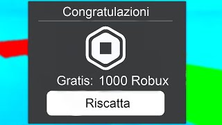 COME AVERE ROBUX GRATIS IN MENO DI 5 MINUTI su ROBLOX😍 100 FUNZIONANTE [upl. by Jorin]