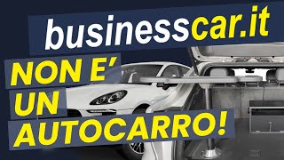 Lallestimento Businesscarit NON è una trasformazione autocarro [upl. by Neellok81]