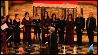 Ensemble vocale Calycanthus amp Coro Dalakopen  Cantate Domino by Vytautas Miškinis [upl. by Jasen324]