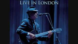 Leonard Cohen Recitation with NL from Live in London [upl. by Crispen346]