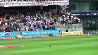 Sehwag King Pair Second innings duck Edgbaston test [upl. by Azilem549]