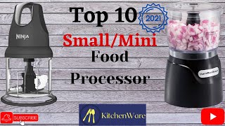 Top 10 Best SmallMini Food ProcessorChopper to Buy MiniPrep For Chop Grind Puree and Mince [upl. by Ybok]